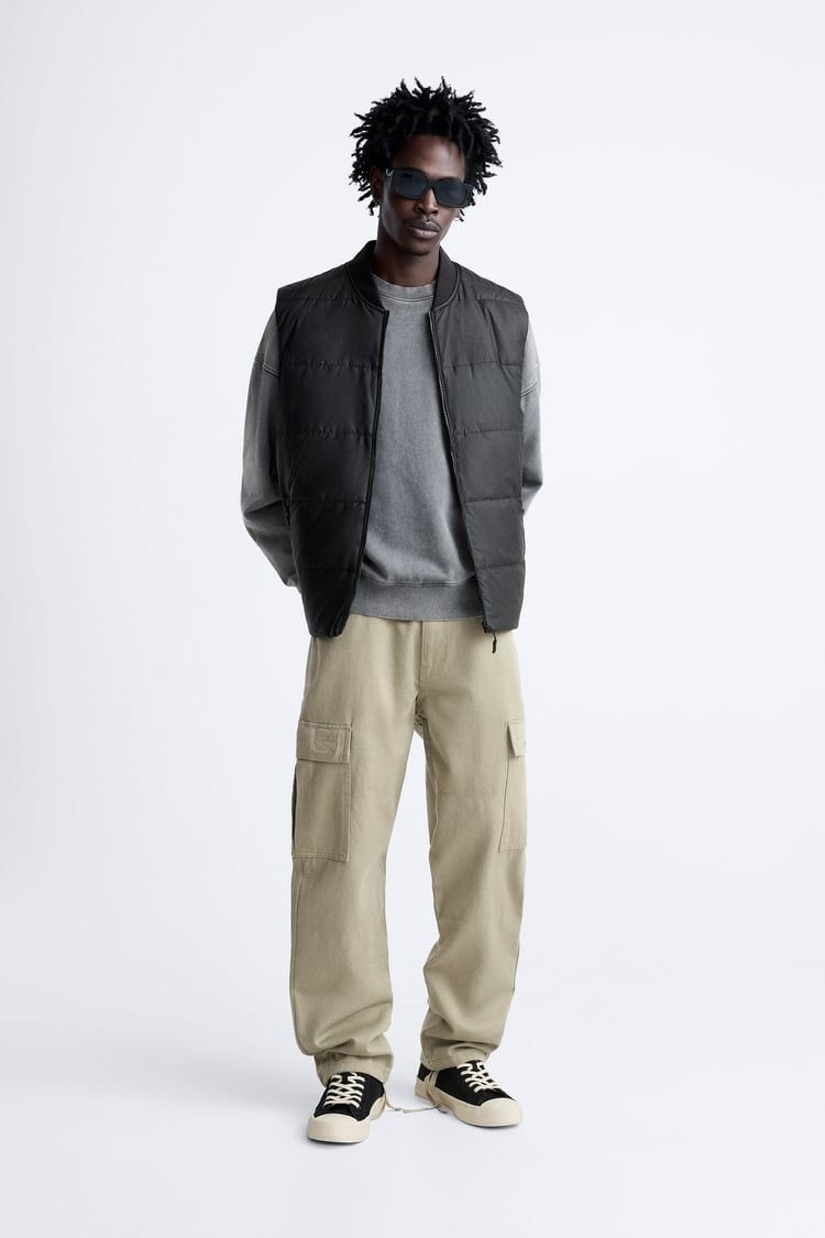 Straight Fit Denim Look